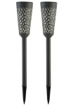 LUXFORM Saulės žibintai &raquo; Solar Torch Swansea&laquo; LED-Modul 1 Stk. Warmwei&szlig; LED-Gartenleuchte Solarenergie IP46