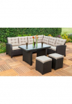 MERXX Gartenlounge-Set &raquo;Salerno&laquo; Schenkel beidseitig montierbar