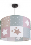 Paco Home Pakabinamas &scaron;viestuvas &raquo;Cosmo 345&laquo; E27 Vaiki&scaron;kas &scaron;viestuvas lubinis &scaron;viestuvas LED vaikų kambario baldų komplektas lempa Sternen Motiv E27