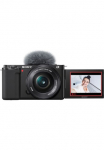 Sony Sisteminis fotoaparatas &raquo;ZV-E10L&laquo; E PZ 16 - 50 mm F3.5 - 5.6 OSS (SELP1650) 242 BLUETOOTH&reg; belaidžio ry&scaron;io technologija | WLAN (WiFi) ir Vlog-Kamera su schwenkbarem Display ir SEL16-50 objektyvas