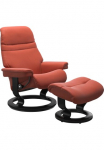 Stressless&reg; Atpalaiduojanti kėdė &raquo;Sunrise&laquo; su Classic Base Gr&ouml;&szlig;e L karkasas juoda spalva