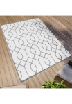 Primaflor-Ideen in Textil Kilimas &raquo;Outdoorteppich REVERSO - Geo River&laquo; rechteckig 5 mm auk&scaron;tis Wendeteppich moderni Design In- ir Lauko tinka wasserfest