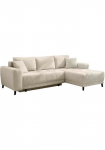 Jockenh&ouml;fer Gruppe Kampinė sofa &raquo;Beverly L-Form B: 251 cm&laquo; su miegojimo funkcija Dėžutė patalynei & Pagalvėlė sėdėjimui