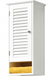 Saphir Pakabinama spintelė &raquo;Quickset 928 Wand-Badschrank 1 durys 1 lentyna 1 Nische&laquo; Badezimmer-H&auml;ngeschrank 32 cm plotis Wei&szlig; Landhaus-Stil