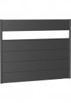Biohort Juosta 5 Metall-Paneele 1 Acrylglas-Paneel ir 2 Schienen LxH: 180x137 cm