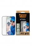 PanzerGlass Apsauginis stiklas ekranui &raquo;Ultra-Wide forma Screen Protection&laquo; dėl Apple iPhone 16 Pro Apsauginė plėvelė ekranui Apsauginė plėvelė ekranui Bildschirmschutz kratz- & sto&szlig;fest