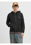 Jack & Jones Sportinis megztinis su gobtuvu &raquo;JORNORREBRO EMB Megztinis ZIP HOOD NOOS&laquo; su apvadas