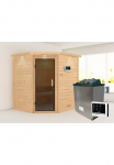 Karibu Pirtis &raquo;Mia (Fronteinstieg)&laquo; Ofen 9 KW externe Strg easy