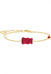 THOMAS SABO Аpyrankė &raquo; x HARIBO Papuo&scaron;alas: аpyrankė su Goldb&auml;r&laquo; su Kri&scaron;tolinės taurės Zirkonia (synth.) - su S&uuml;&szlig;wasserzuchtperle