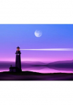 Papermoon Fototapetas &raquo;Romantischer Leuchtturm&laquo;