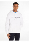 Tommy Hilfiger Sportinis megztinis su gobtuvu &raquo;TOMMY LOGO&laquo; unifarben casual regular forma Baumwollmix gobtuvas