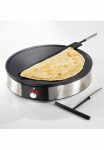 WMF Blynų keptuvė &raquo;LONO Cr&ecirc;perie abnehmbare sp&uuml;lmaschinengeeignete Platte&laquo; 1600 W &Oslash; 33 cm ir Crepes-Wender ir Teigverteiler 6 Hitzestufen &Uuml;berflussrand