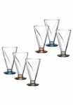LEONARDO Eisschale &raquo;CONO Eisbecher i&scaron; I&scaron; stiklo 360 ml farbig 6er-Set&laquo; 6 Stk. i&scaron; I&scaron; stiklo sp&uuml;lmaschinengeeignet