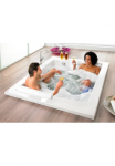 OTTOFOND Whirlpool-Badewanne &raquo;Maharaja&laquo; auk&scaron;tis 445 cm Muilinė Typ Exklusiv chrom ir du Pagalvėlė