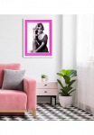 queence Paveikslas su grotelės &raquo;Brigitte Bardot&laquo; paveikslas/nuotrauka von Frauen | Film | Filmfiguren | Frau 1 Stk. dalys Plakatas su buntem Acrylglas Passepartout