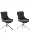 MCA furniture Valgomojo kambario kėdė &raquo;PELION&laquo; () (2vnt.) drehbar 360&deg; Dreh- & Schwingfunktion Sitzh&ouml;he ca. 50 cm