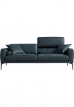 Egoitaliano 2,5-vietė sofa &raquo;Masu Designsofa su erstklassigem Sitzkomfort&laquo; ir 2 Kissenrollen R&uuml;ckenelemente manuell kočėlas metalinės kojos