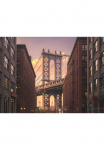 living walls Fototapetas &raquo;Designwalls Brooklyn Bridge&laquo; glatt Vlies Wand Schr&auml;ge Užklotas