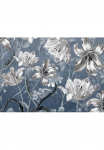Komar Tapetai &raquo;Digitaldruck Vlies - Merian Blue - Gr&ouml;&szlig;e 350 x 250 cm&laquo; ra&scaron;tuotas glatt Wohnzimmer miegamojo kambario baldai