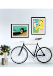 queence Paveikslas &raquo;Punk-Queen 2&laquo; Art | paveikslas/nuotrauka von Frauen | Fashion | Frau | Kunst | Magazincover | Mode 1 Stk. dalys HD Premium Poster-Druck ir Holzrahmen