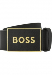 BOSS Odinis diržas &raquo;_Icon-S1_Sz40&laquo; su -Logo-Pr&auml;gung ant der Koppelschlie&szlig;e