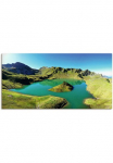 Artland Paveikslas ant drobės &raquo;Schrecksee Bayerischen Hochalpen&laquo; Berge & Alpenbilder 1 Stk. dalys ant Holzrahmen gespannt