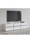 OTTO home TV staliukas &raquo;Cross moderne grifflose TV-Kommode3 Klappen/3 Schubk&auml;sten&laquo; plotis 180 cm spintelė televizoriui su viel daiktadėžė TV spintelė