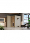 Karibu Pirtis &raquo;Sanna 2&laquo; rinkinys Ofen 9 kW Bio externe Strg easy