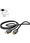 Hama HDMI-Laidas &raquo;Ultra High treniruoklis HDMI&trade;-Kabel Stecker-Stecker 8K metalas HDMI&trade;-Kabel 3m&laquo; HDMI 300 cm