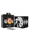 be quiet! Ventiliatorius &raquo;LIGHT WINGS LX 140mm PWM 3-Pack Black&laquo;