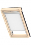 VELUX Verdunklungsrollo &raquo;DBL U04 4288&laquo; verdunkelnd Verdunkelung be Bohren in F&uuml;hrungsschienen alufarbene F&uuml;hrungsschienen & Rankena