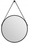 Talos Vonios veidrodis &raquo;Black Style&laquo; Durchmesser: 50 cm mattschwarz lackiert