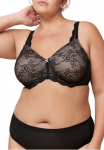 Triumph Krūtinę mažinanti liemenėle &raquo;Contouring Sensation W01&laquo; verkleinert die Brust imitacija aplink eine Cup-Gr&ouml;&szlig;e florale nėrinių