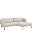 SCH&Ouml;NER WOHNEN-Kollektion Gražus WOHNEN-Kollektion Kampinė sofa &raquo;Pearl - 5 Jahre Hersteller-Garantie auch in Boucl&eacute; L-Form&laquo; Ma&szlig;e (B/H/T): 270/71/160 cm F&uuml;&szlig;e i&scaron; medžio masyvo