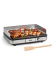 Tefal Stalinis grilis &raquo;CB690D Maxi Plancha XXL&laquo; 2300 W su nelimpančia danga ir nuimamas užtvara nuo vėjo + Holzspatel