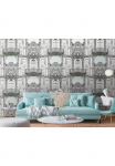 living walls Fototapetas &raquo;Fassade fototapetas Geb&auml;ude&laquo; gemustert | matinis | neutral glatt Aaltbau Tapetai Tapeten Wohnzimmer miegamojo kambario baldai K&uuml;che Flur Design imitacija