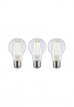 Paulmann LED lemputės &raquo;Eco-Line 3vnt. Pack AGL 840lm 4W 3000K klar 230V&laquo; Warmwei&szlig;