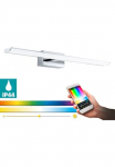 EGLO Veidrodžio ap&scaron;vietimas &raquo;TABIANO-C&laquo; LED-Board 1 Stk. Kaltwei&szlig; | Neutralwei&szlig; | Tageslichtwei&szlig; | Warmwei&szlig; CONNECT Steuerung &uuml;ber APP + Nuotolinis ap&scaron;vietimo pultas BLE CCT RGB