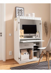 VOGL M&ouml;belfabrik Darbo kambario stalas su spintele &raquo;Niklas&laquo; spinta kompiuteriui Home Office Ma&szlig;e 80x50x138 cm pagamintas in Germany