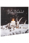 Dreams Paveikslas su LED lemputėmis &raquo;Winter Wonderland Weihnachtsdeko&laquo; batteriebetrieben