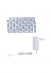 Paulmann LED-Streifen &raquo;MaxLED 250 Basisset 3m Daylight 6500K 12W 230/24V Silber Kunststoff&laquo; 1 Stk.-flammig IP44 dėklas