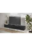 OTTO home TV spintelė &raquo;Snake Schwebe-Lowboard spintelė televizoriui Media-Board plotis 210 cm&laquo; su Siebdruck-Front 1 Plok&scaron;tė durelėms wandh&auml;ngend stilvoll & funktional