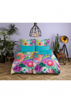 hip Patalynės užvalkalai &raquo;Aviva&laquo; 2 Stk. Mako-Satin 135x200 Užtrauktukas Wendeoptik Mandala Bunt wei&szlig;