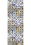 queence Viniliniai tapetai &raquo;Mosaik ra&scaron;tas Portugal&laquo; Abriebeffekte | Steinoptik | ra&scaron;tuotas | clean | minimalistinio stiliaus | unifarben glatt 90x250cm selbstklebend kinderleichte Anbringung Sticker