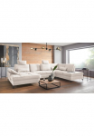 OTTO home Sofa &raquo;Costello U-Form B: 363 cm su Sitztiefen- Armteilverstellung &&laquo; 3 Pagalvėlės su užra&scaron;ais pasirinktinai miegojimo funkcija & Dėžutė patalynei