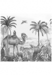 Art for the home Fototapetas &raquo;Safari&laquo; botanisch glatt 280x300 cm