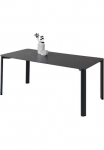 Stolkom Valgomojo stalas &raquo;Lenni valgomojo stalas Keramik juoda spalva marmoriert BxHxT 180x76x90 cm&laquo; Keramikoberfl&auml;che juoda spalva marmoriert Metallgestell juoda spalva matinis