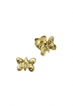 Zeeme Pora auskarai &raquo;Gold 333 Schmetterlinge&laquo;