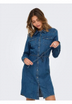 ONLY Džinsinė suknelė &raquo;ONLSASIA L/S STRETCH DNM Suknelė AKM&laquo; Brusttaschen