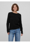 Vila Megztinis apvalia i&scaron;kirpte &raquo;VIDALO O-NECK L/S KNIT TOP- NOOS&laquo; medvilnė regular forma